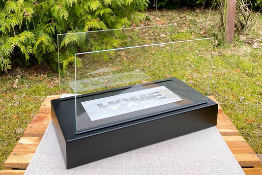 NOVAFLAME - FREESTANDING BIO-FIREPLACE HOME - MATTE BLACK