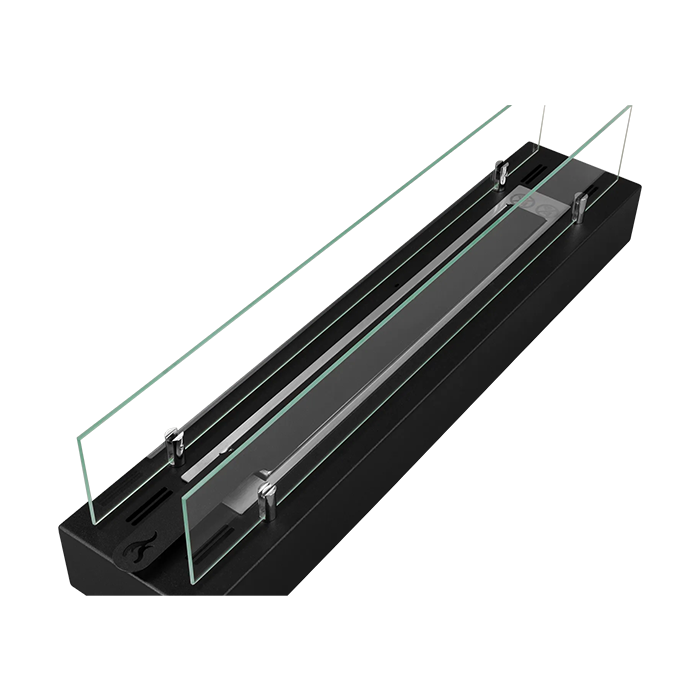 NOVAFLAME - FREESTANDING 700 BIO-FIREPLACE - BLACK