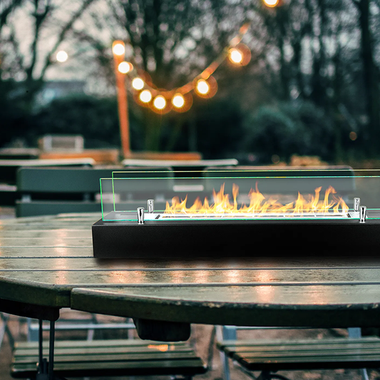 NOVAFLAME - FREESTANDING 700 BIO-FIREPLACE - BLACK