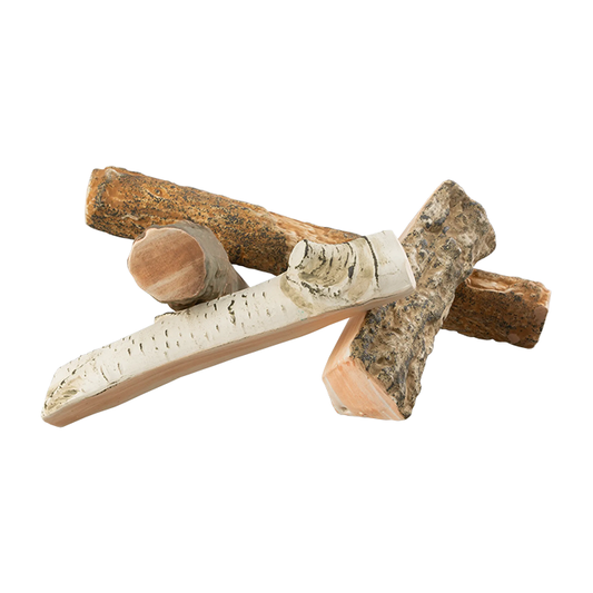 NOVAFLAME - CERAMIC LOGS - MIXED WOOD