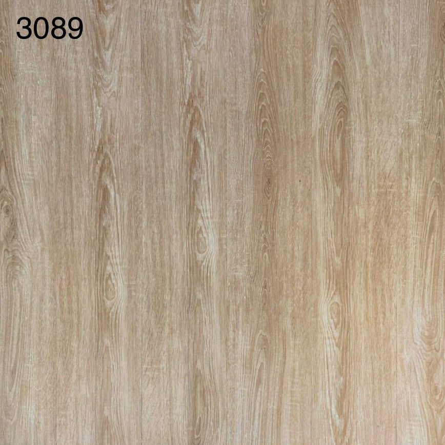 Model 3089 Light Brown LVT Flooring 152.4 × 914.4 × 1.6mm