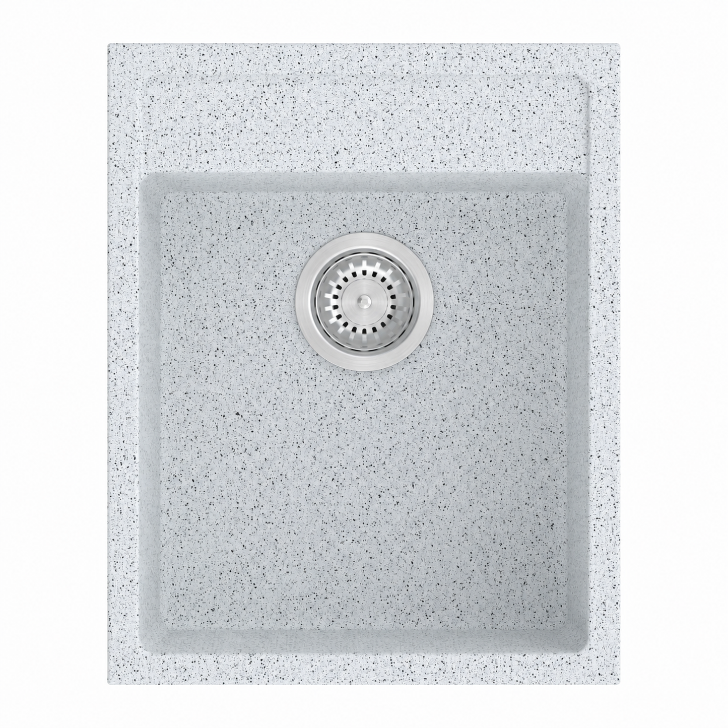 STERNHAGEN Waltz 400 Granite Composite Kitchen Sink Single Bowl 500mm - Bianca
