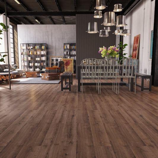 AGT Bella Neo Defne laminate flooring room setting