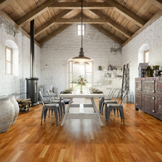 Barlinek Engineered Wooden Floor - Oak 3 strip Gold 10mm - 2.03m²