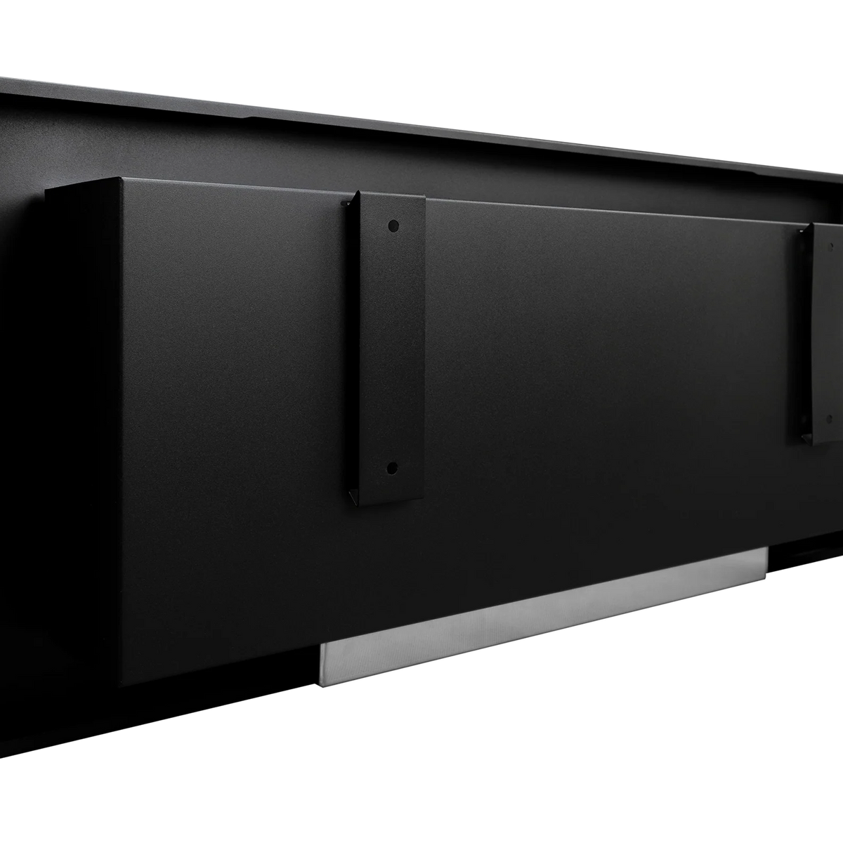 NOVAFLAME - SLIM WALL-MOUNTED BIO-FIREPLACE 900X400 WITH GLASS - BOX MATTE BLACK