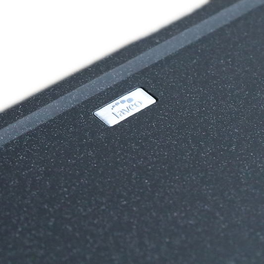 Laveo Komodo Granite Sink 1 Bowl - Black