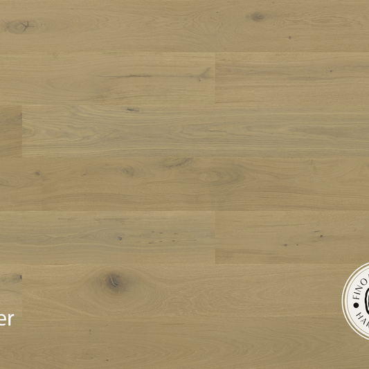 FINOak Atelier Cinder engineered hardwood flooring room setting