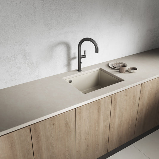 Laveo Ibiza Granite Undermount Sink - Beach Sand – product view 1