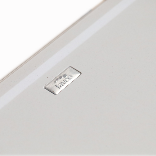 Laveo Celia Granite Sink 2 Bowl - White