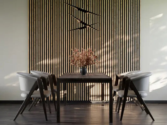 WOODLINE Slim – Black / Wotan Oak