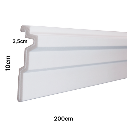 CB's Moulded Polystyrene Cornice R105 - 64m