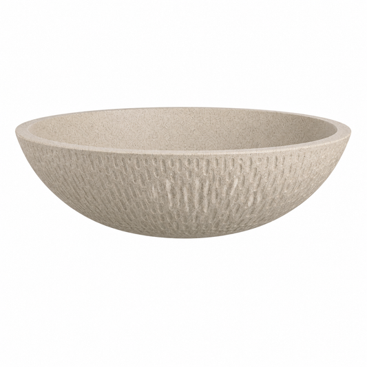 Laveo Amber Granite Washbasin - Beach Sand – Beach Sand – product view 2