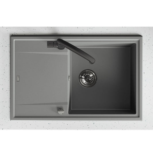 Laveo Megalo SBE_V21T Volcano granite sink - view 2