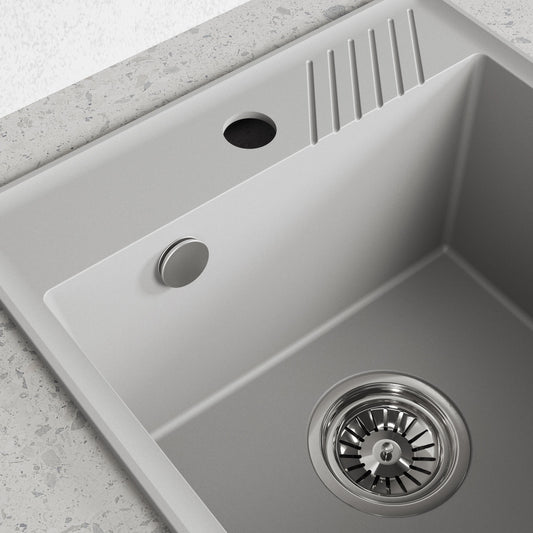 Laveo Hub Granite Sink – Grey – additional product view