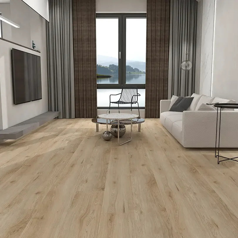 Aurora II Selene Glue Down Vinyl Flooring room setting