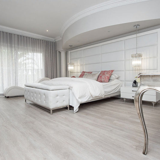 Diamond Core Plus Alabaster SPC Vinyl Flooring room setting