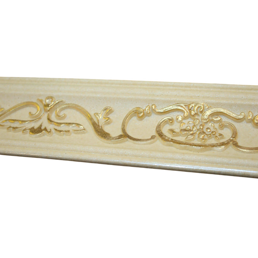 Marbet Design B-26 Beige and Gold Cornice - 68 Meters