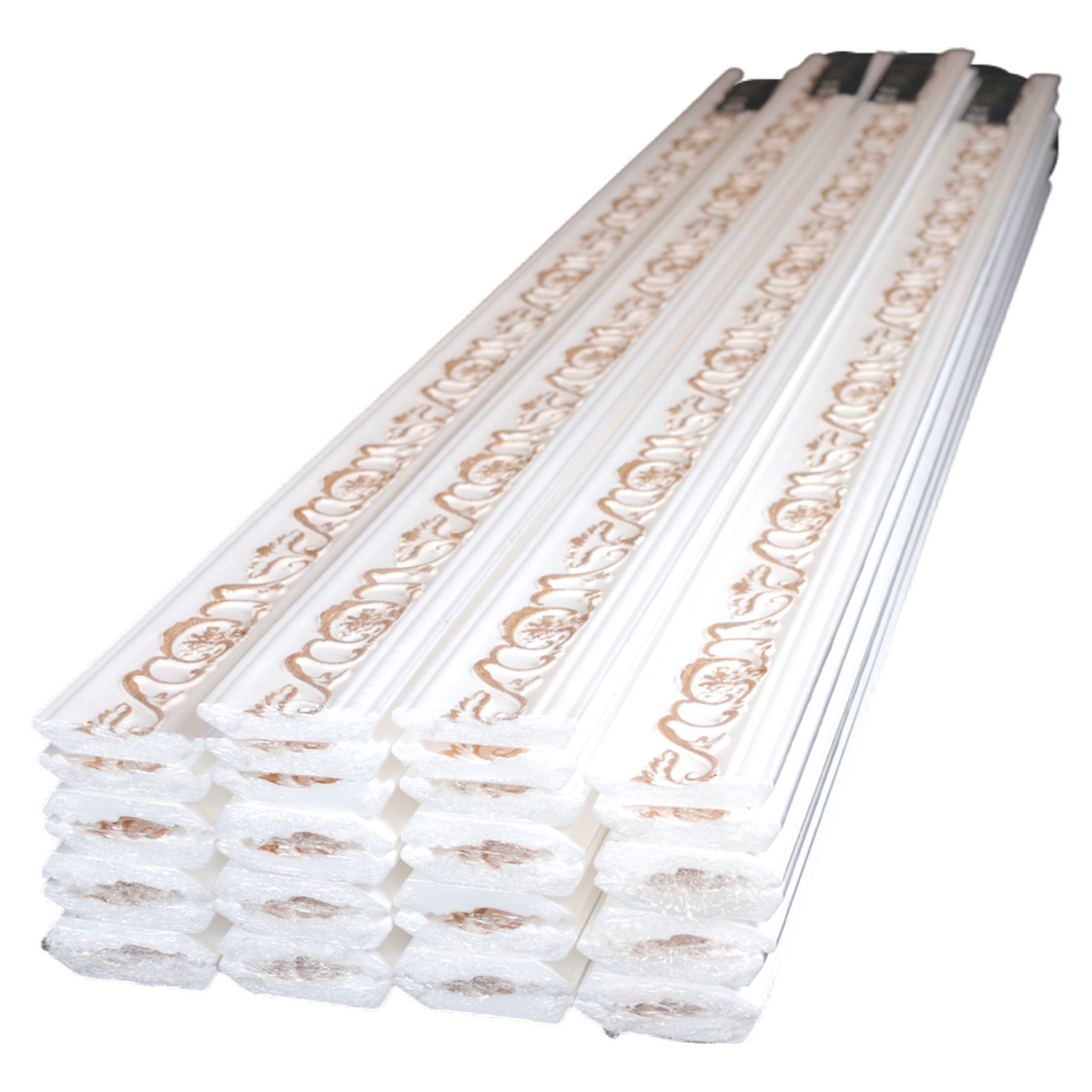 Marbet Design B-26 White and Gold Cornice - 68 Meters