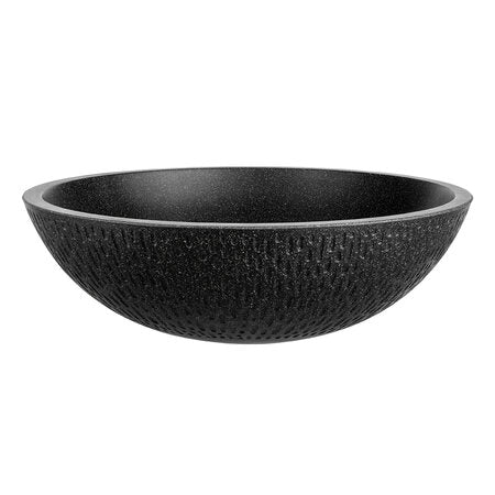 Laveo Amber Granite Washbasin - Black