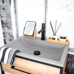 Laveo - Albano Granite Washbasin - Grey