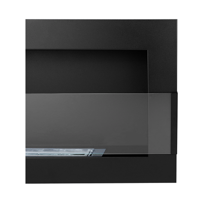 NOVAFLAME - HANGING BIO-FIREPLACE 650X400 WITH GLASS - MATTE BLACK