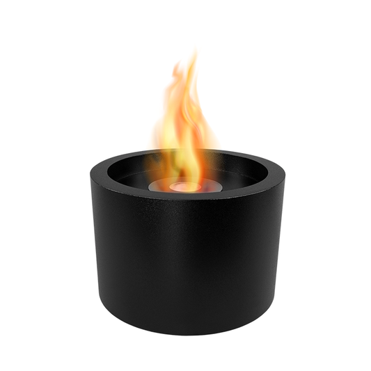 NOVAFLAME - FREESTANDING MOON BIO-FIREPLACE - BLACK