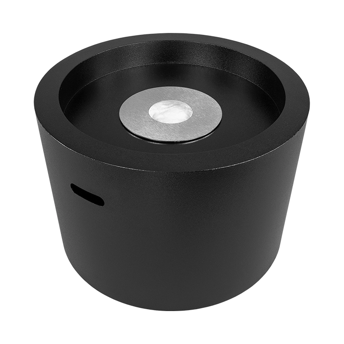 NOVAFLAME - FREESTANDING MOON BIO-FIREPLACE - BLACK