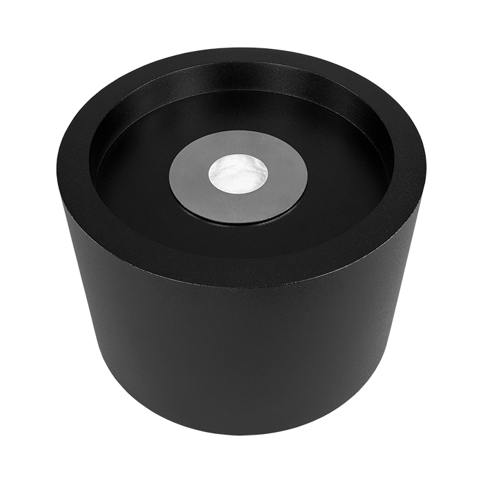 NOVAFLAME - FREESTANDING MOON BIO-FIREPLACE - BLACK