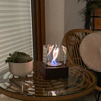 NOVAFLAME - FREESTANDING BIO-FIREPLACE - BLACK