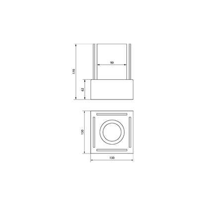 NOVAFLAME - FREESTANDING BIO-FIREPLACE - BLACK