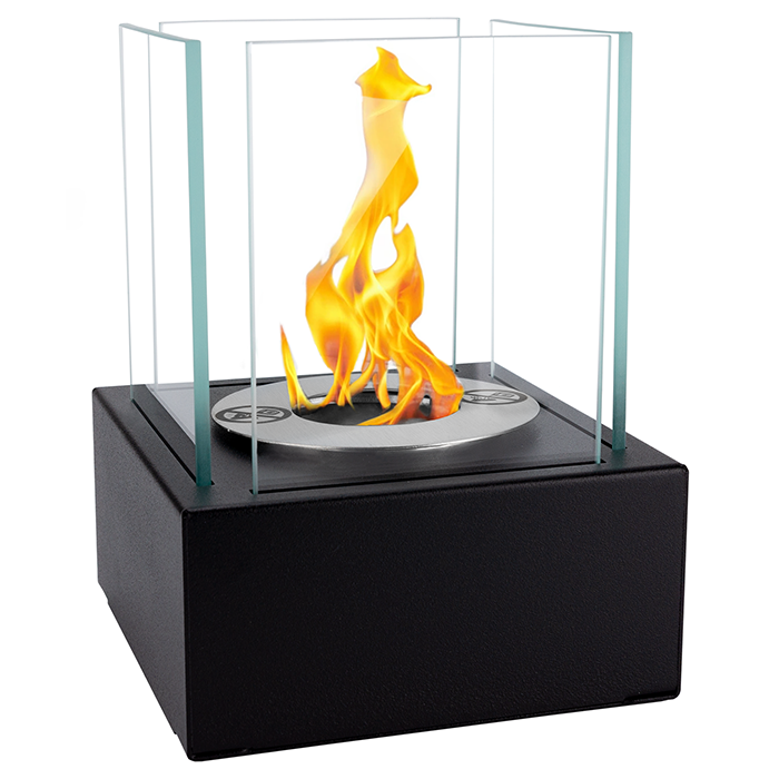 NOVAFLAME - FREESTANDING BIO-FIREPLACE - BLACK