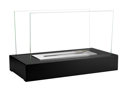 NOVAFLAME - FREESTANDING BIO-FIREPLACE GLOW - MATTE BLACK