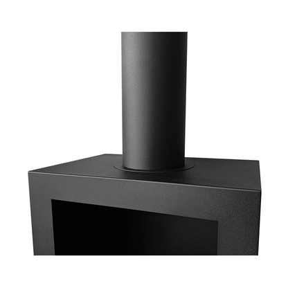 NOVAFLAME - FREESTANDING KOZEN BIO-FIREPLACE - MATTE BLACK