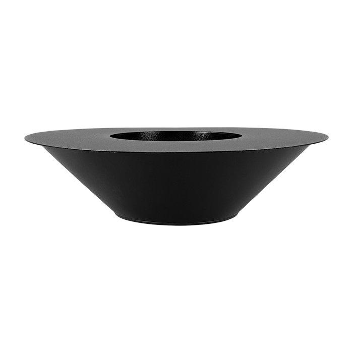 NOVAFLAME - FREESTANDING UNIVERSE BIO-FIREPLACE - MATTE BLACK