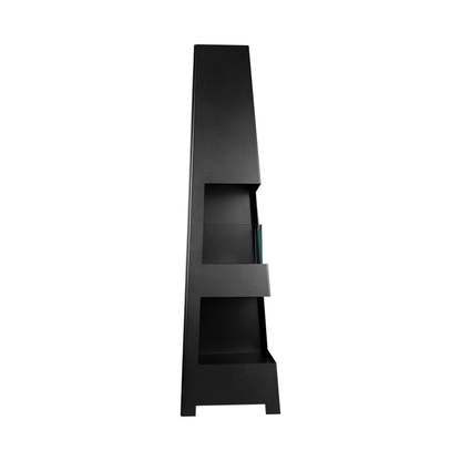 NOVAFLAME - FREESTANDING BIO-FIREPLACE PYRAMID - MATTE BLACK