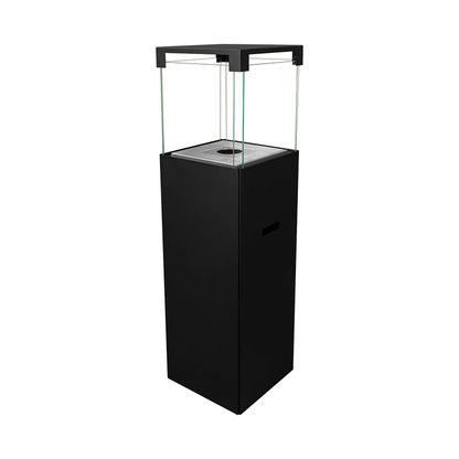 NOVAFLAME - FREESTANDING BIO-FIREPLACE PATIO - MATTE BLACK