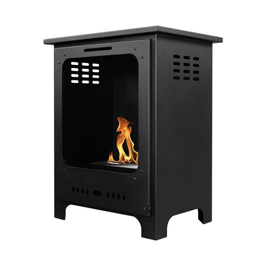 NOVAFLAME - FREESTANDING BIO-FIREPLACE KOZEN MINI - MATTE BLACK