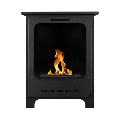 NOVAFLAME - FREESTANDING BIO-FIREPLACE KOZEN MINI - MATTE BLACK
