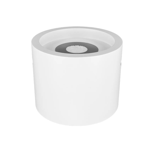 NOVAFLAME - FREESTANDING MOON MINI BIO-FIREPLACE - WHITE