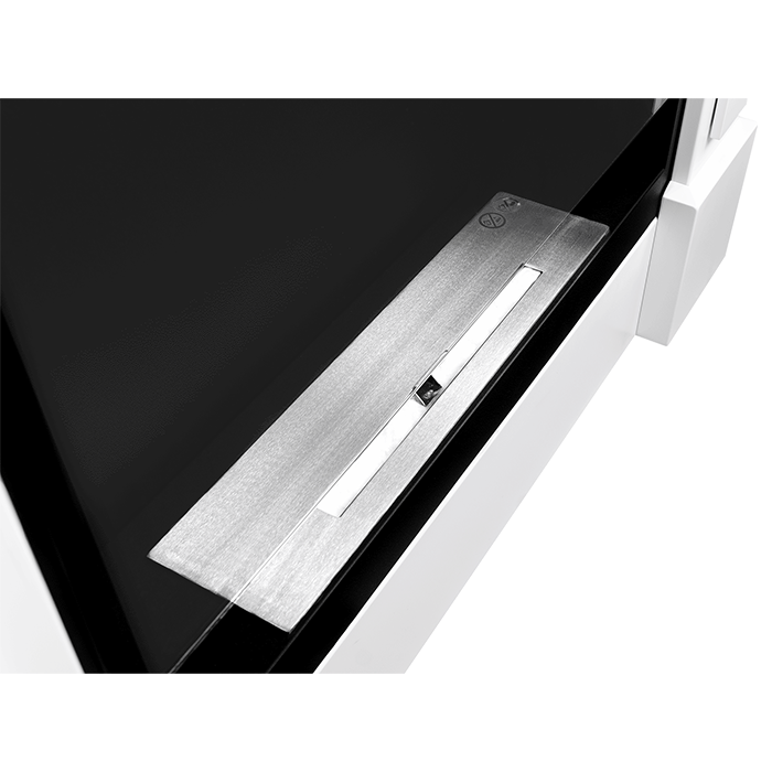 NOVAFLAME - FREESTANDING COLOSSEUM VERONA BIO-FIREPLACE - WHITE