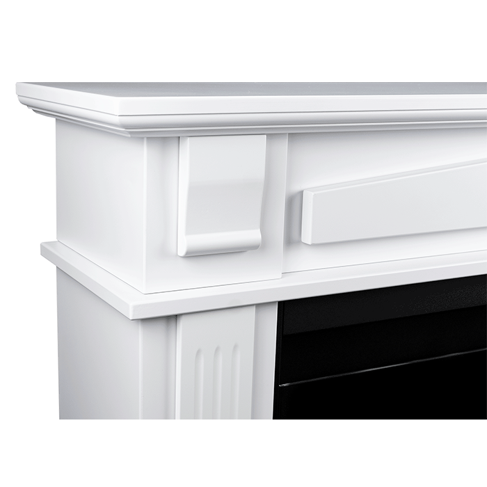 NOVAFLAME - FREESTANDING COLOSSEUM VERONA BIO-FIREPLACE - WHITE