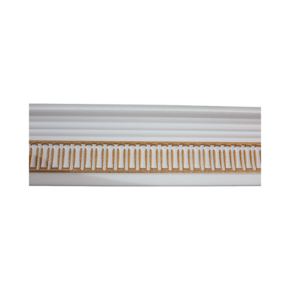 T08 White & Gold 2m - Pack of 4 pieces
