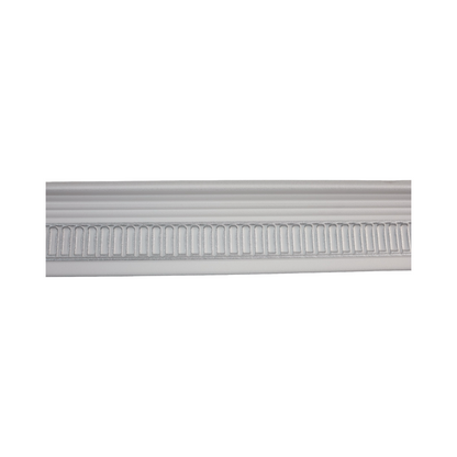 T08 White & Silver 2m Cornice - Pack of 4 pieces