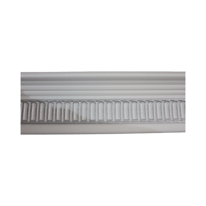 T08 White & Silver 2m Cornice - Pack of 4 pieces