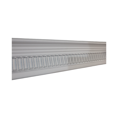 T08 White & Silver 2m Cornice - Pack of 4 pieces