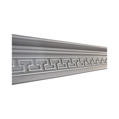 T17 Grey & Silver 2m Cornice - Pack of 4 pieces