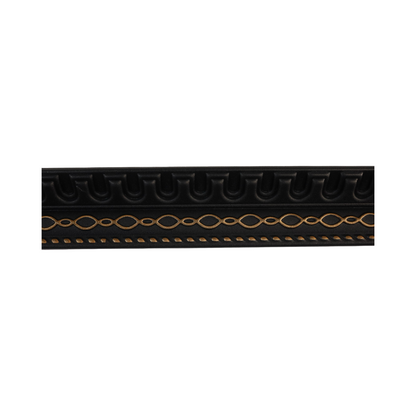 T19 Black & Gold 2m Cornice - Pack of 4 pieces