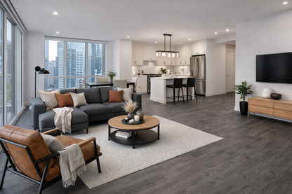 Model 3059 Grey LVT Flooring 152.4 × 914.4 × 2mm