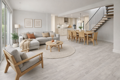 Model 6284 Pale Blue LVT Flooring 152.4 × 914.4 × 2mm