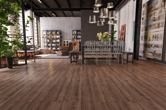 AGT Bella Neo Defne laminate flooring room setting